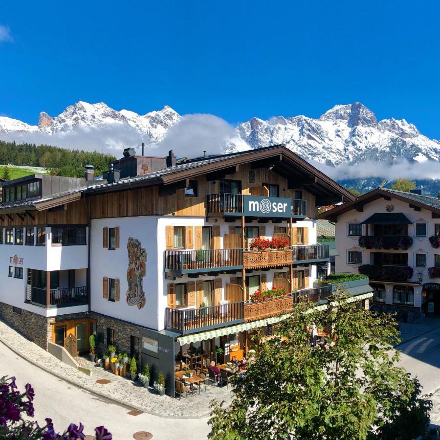 Moser-Hochkoenig Genuss Wirtshaus Hotel Maria Alm am Steinernen Meer Buitenkant foto